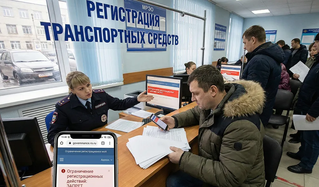 Ограничения на регистрацию автомобиля что это значит