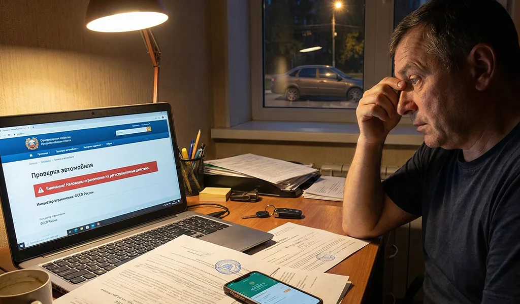 Как снять арест с автомобиля