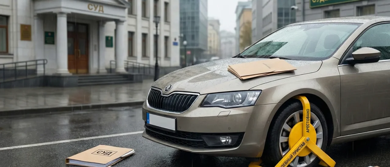 Как снять арест с машины