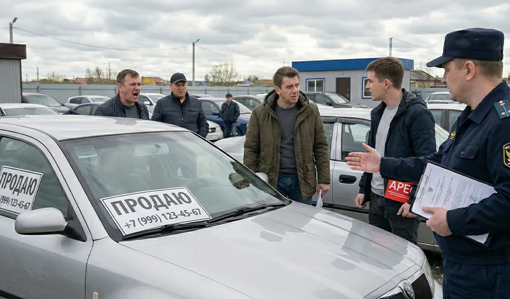 Как избежать покупки арестованного автомобиля